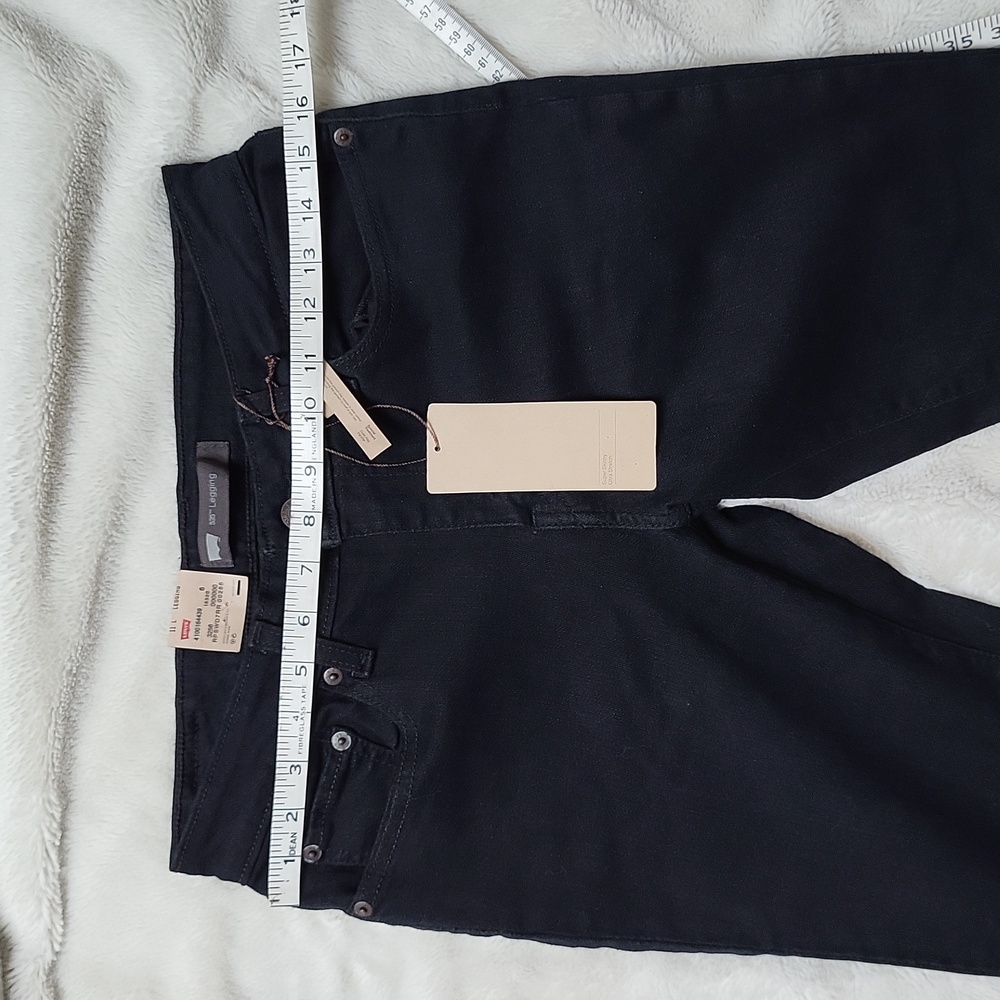 LEVI'S 535 Ultra Low-Rise Legging Jeans Size 11 Long, New With Tags - Picture 8 of 16